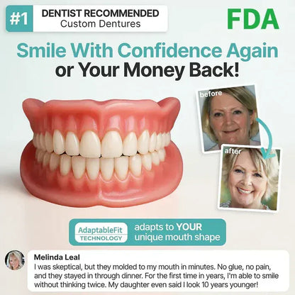 ⏰Ends Today: 50% OFF!  🏆2026 Bestselling Product🦷 Fit for a Fresh Smile, Say Goodbye to Wearing Discomfort!🌎