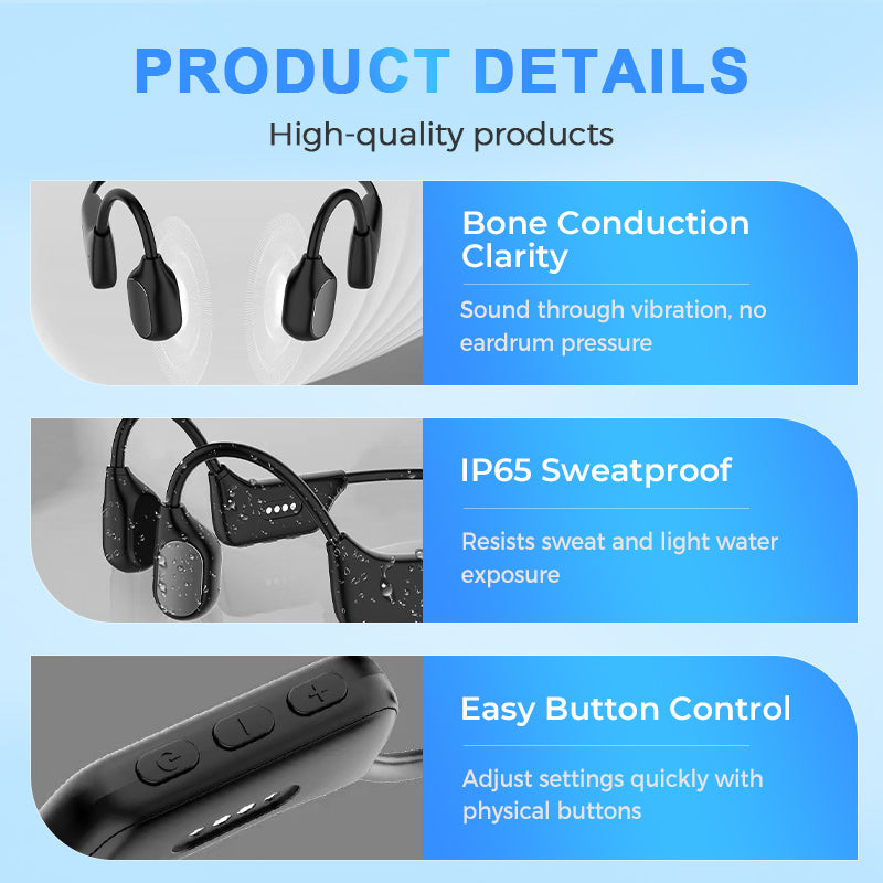 Open-ear hearing device controls and product details