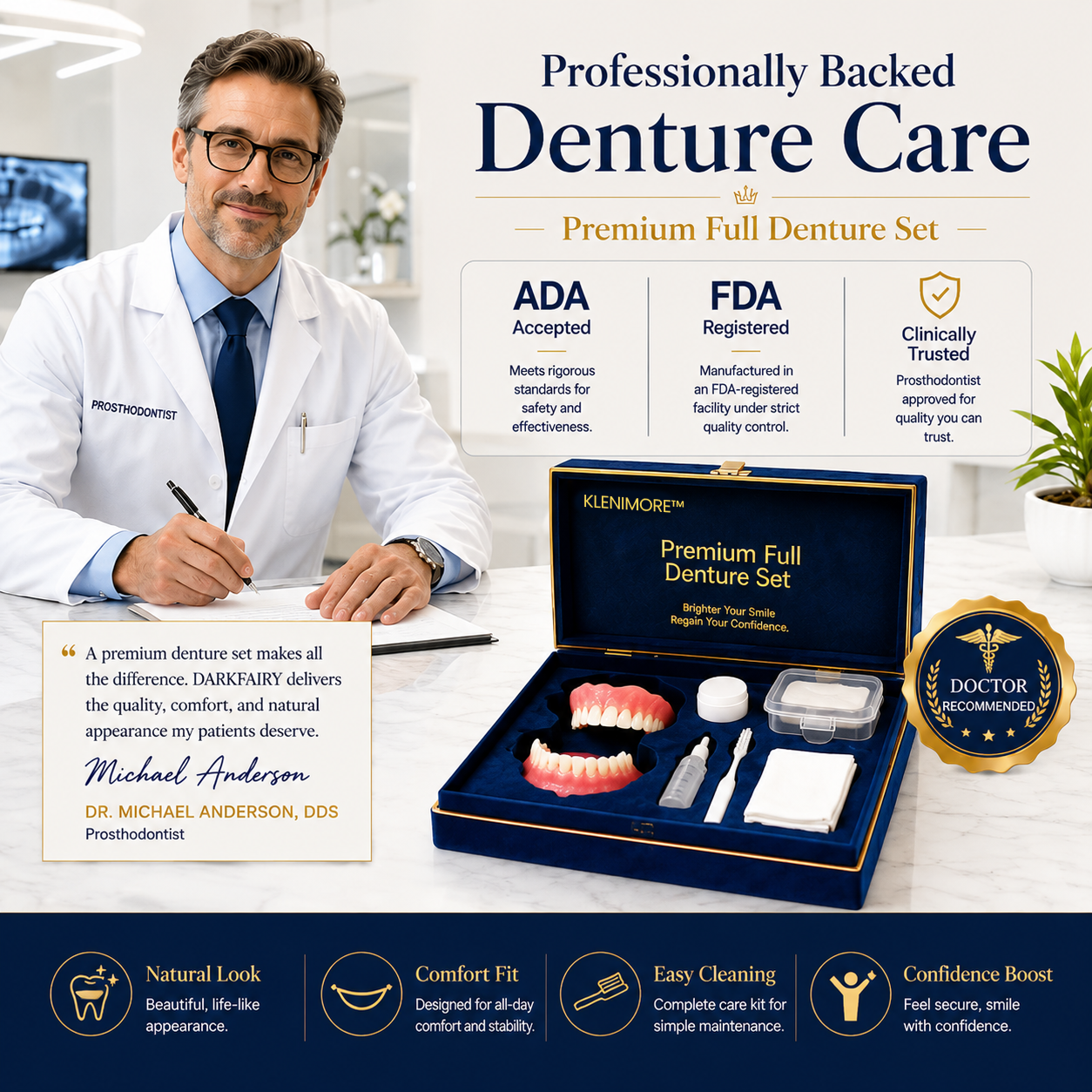 🏆Ends Today: 70% OFF! 🏆2026 Bestselling Product🦷 Fit for a Fresh Smile, Say Goodbye to Wearing Discomfort!🌎